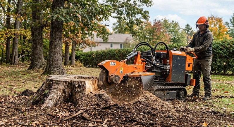 Tree Stump Removal in Calvert County, MD