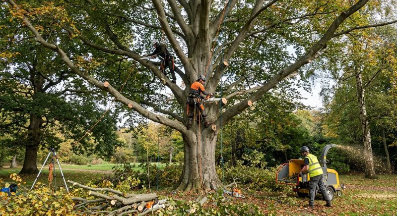 Birch Tree Pruning in Doylestown, PA