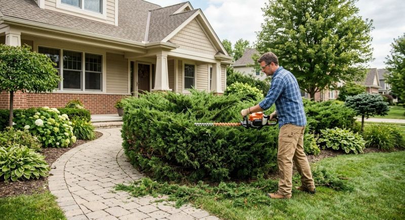 Bush Pruning in Aiken, SC