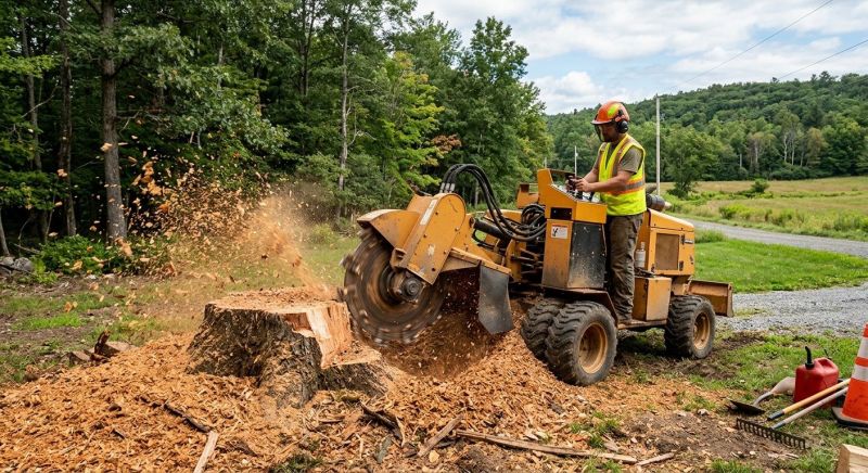 Commercial Stump Grinding in Aiken, SC