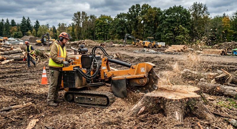 Commercial Stump Grinding in Aiken, SC