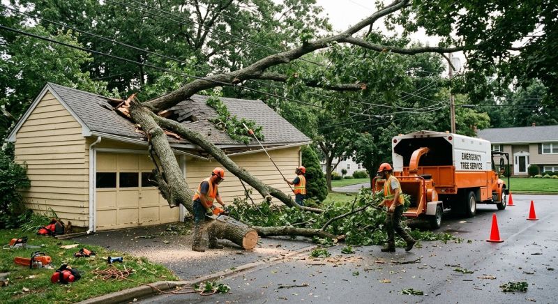 Emergency Tree Removal in Bucks County, PA