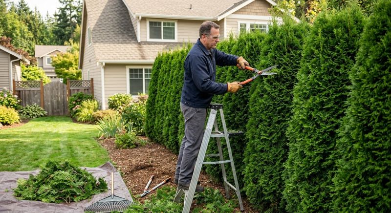 Hydrangea Pruning in Aiken, SC