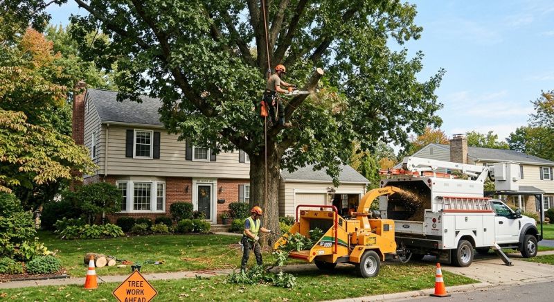 Oak Tree Pruning in Pottstown, PA