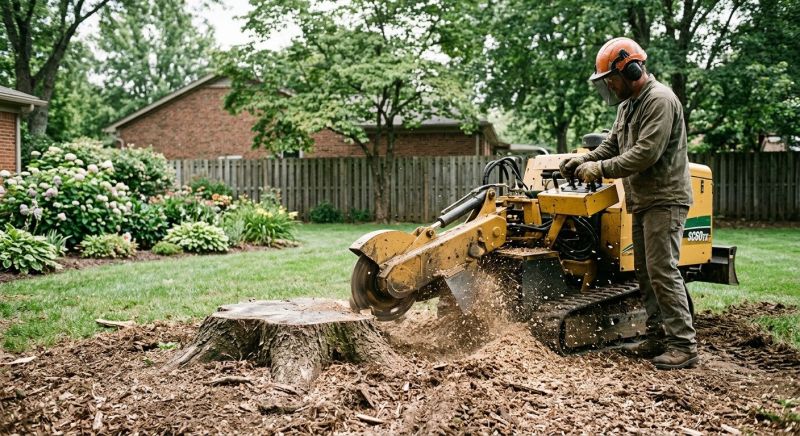 Stump Cutting in Aiken, SC