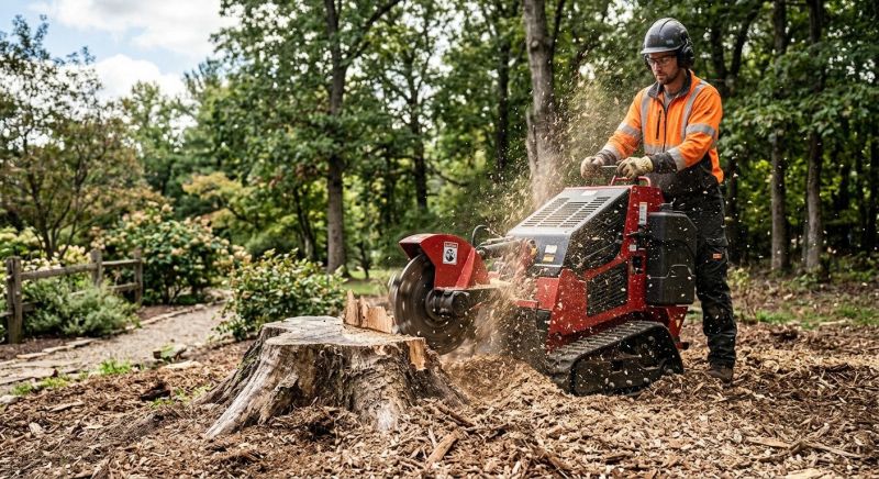 Stump Cutting in Calvert County, MD